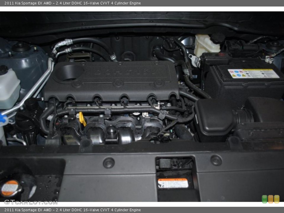 2.4 Liter DOHC 16-Valve CVVT 4 Cylinder Engine for the 2011 Kia Sportage #44698349