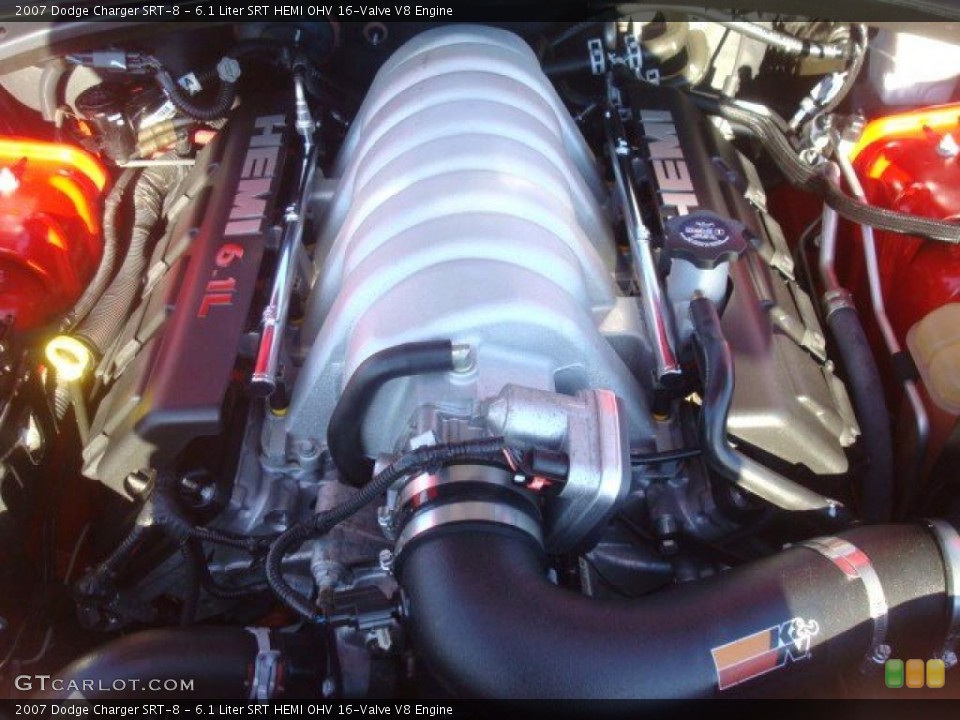 6.1 Liter SRT HEMI OHV 16-Valve V8 Engine for the 2007 Dodge Charger #44699753