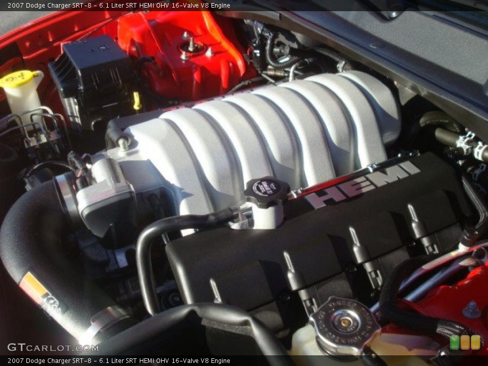 6.1 Liter SRT HEMI OHV 16-Valve V8 Engine for the 2007 Dodge Charger #44699849