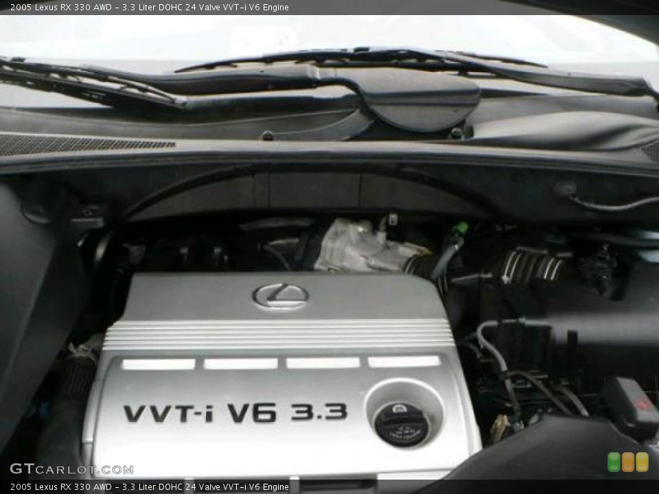 3.3 Liter DOHC 24 Valve VVT-i V6 Engine for the 2005 Lexus RX #44709050