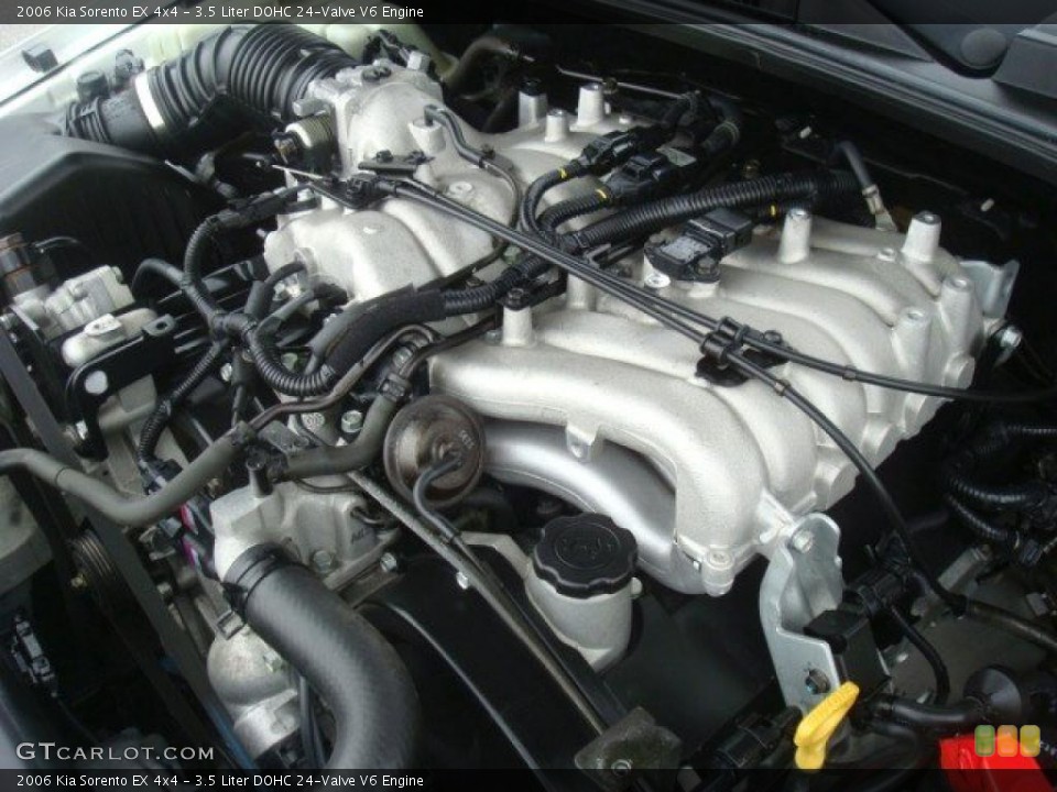3.5 Liter DOHC 24-Valve V6 Engine for the 2006 Kia Sorento #44709418