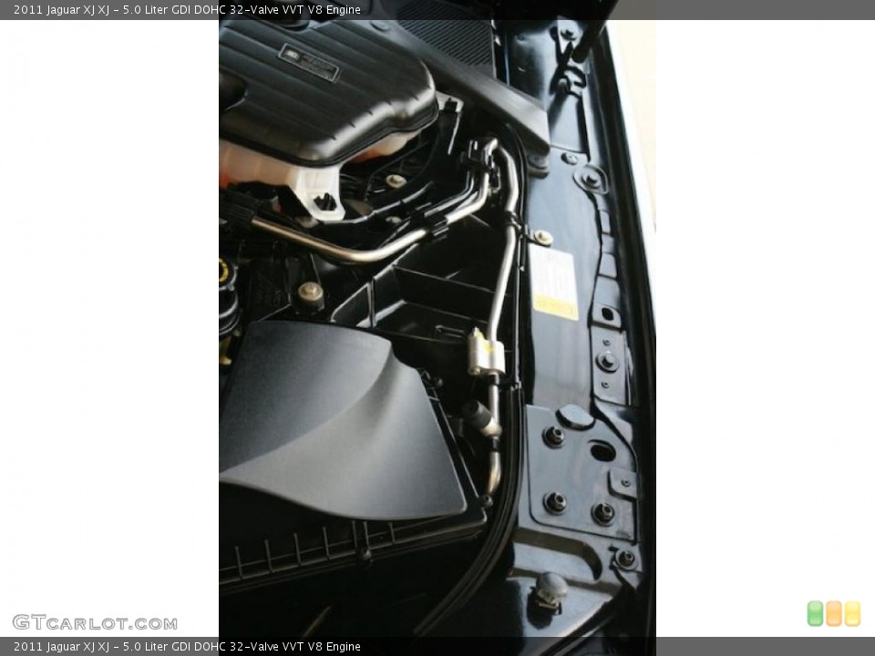 5.0 Liter GDI DOHC 32-Valve VVT V8 Engine for the 2011 Jaguar XJ #44713083