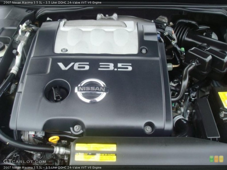 3.5 Liter DOHC 24-Valve VVT V6 Engine for the 2007 Nissan Maxima #44713763