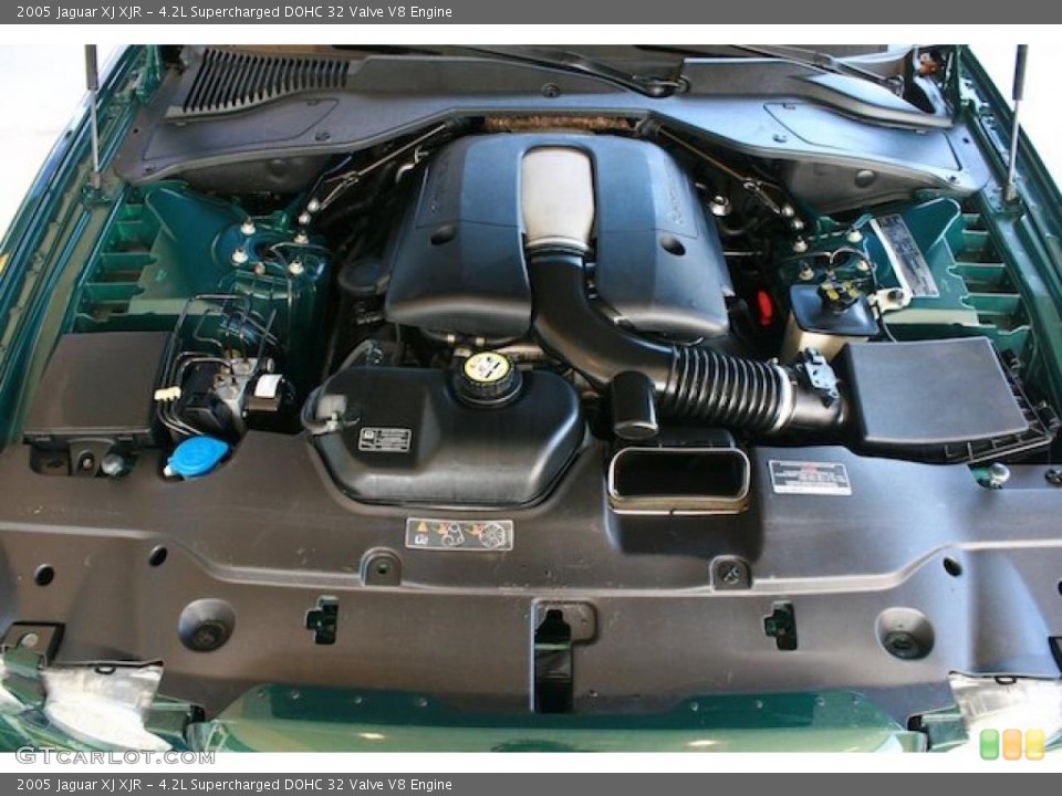 4.2L Supercharged DOHC 32 Valve V8 Engine for the 2005 Jaguar XJ #44713859