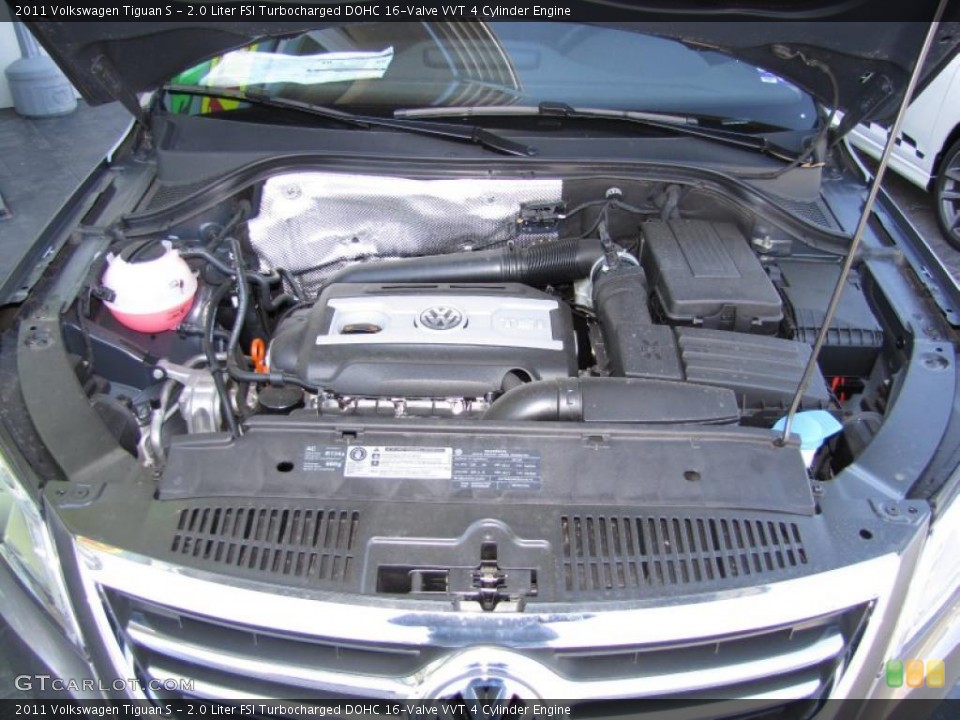 2.0 Liter FSI Turbocharged DOHC 16-Valve VVT 4 Cylinder Engine for the 2011 Volkswagen Tiguan #44716015