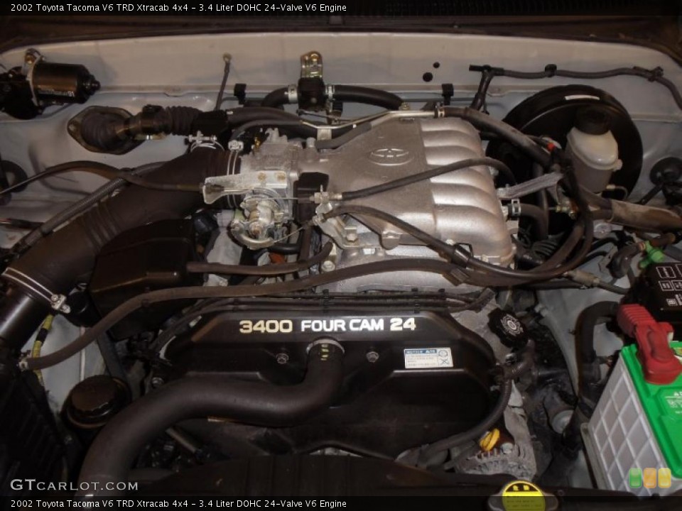 3.4 Liter DOHC 24-Valve V6 Engine for the 2002 Toyota Tacoma #44725168