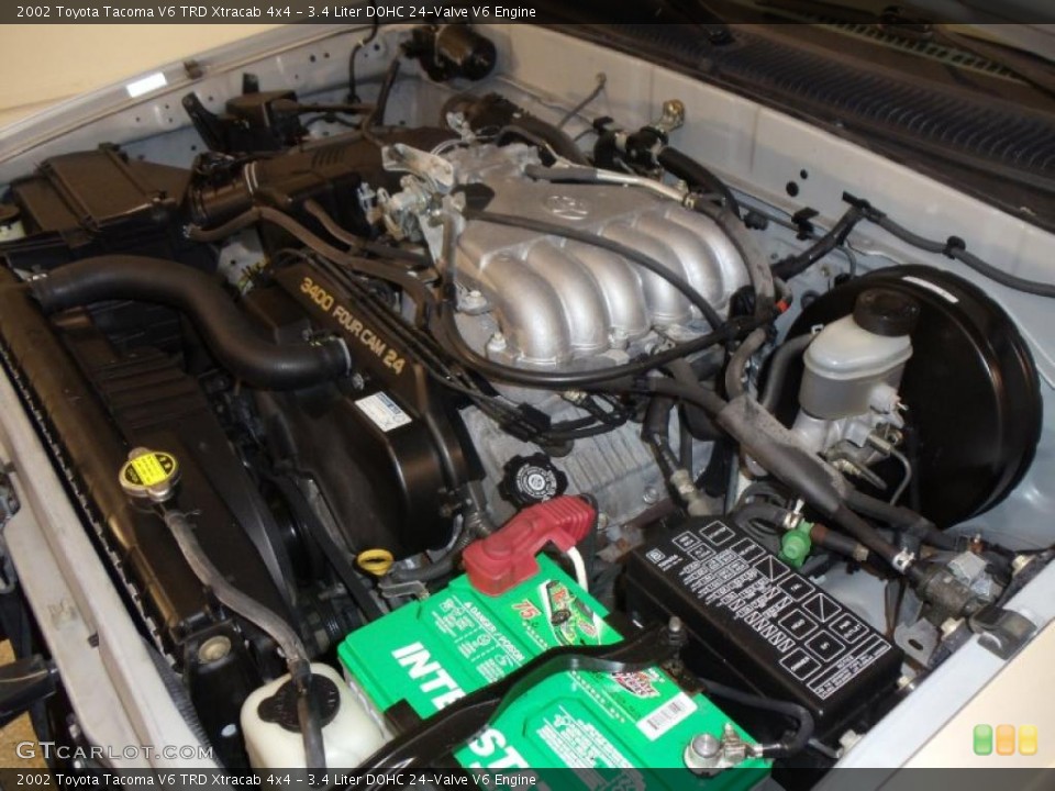 3.4 Liter DOHC 24-Valve V6 Engine for the 2002 Toyota Tacoma #44725192