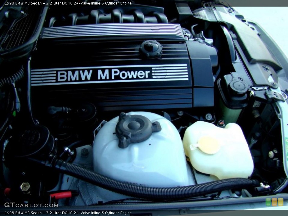 3.2 Liter DOHC 24-Valve Inline 6 Cylinder Engine for the 1998 BMW M3 #44731768