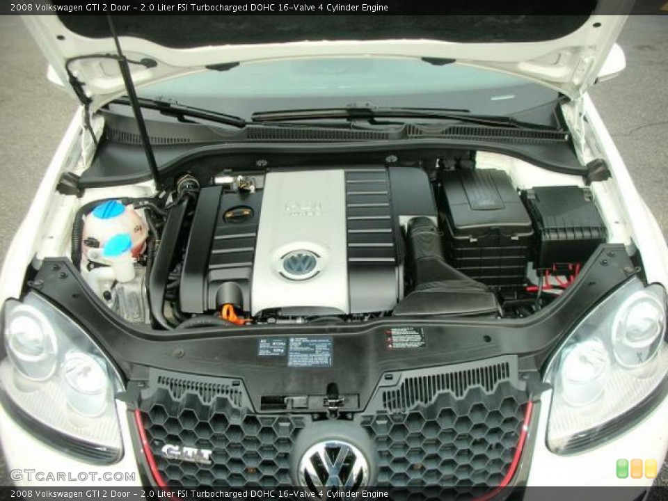 2.0 Liter FSI Turbocharged DOHC 16-Valve 4 Cylinder Engine for the 2008 Volkswagen GTI #44732020