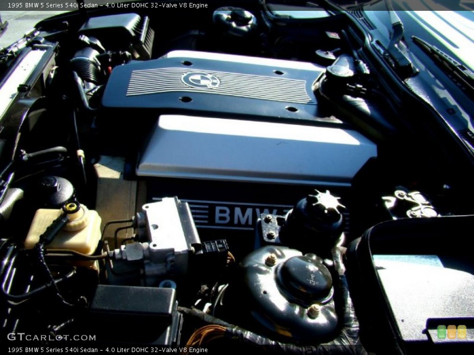 4.0 Liter DOHC 32-Valve V8 Engine for the 1995 BMW 5 Series #44732864