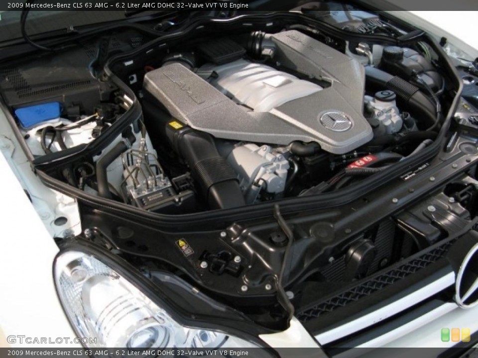 6.2 Liter AMG DOHC 32-Valve VVT V8 Engine for the 2009 Mercedes-Benz CLS #44737178