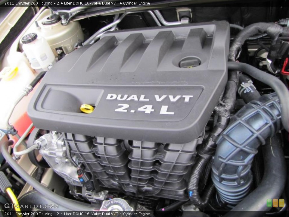 2.4 Liter DOHC 16-Valve Dual VVT 4 Cylinder Engine for the 2011 Chrysler 200 #44737390