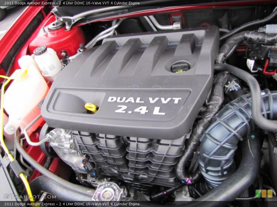 2.4 Liter DOHC 16-Valve VVT 4 Cylinder Engine for the 2011 Dodge Avenger #44739654