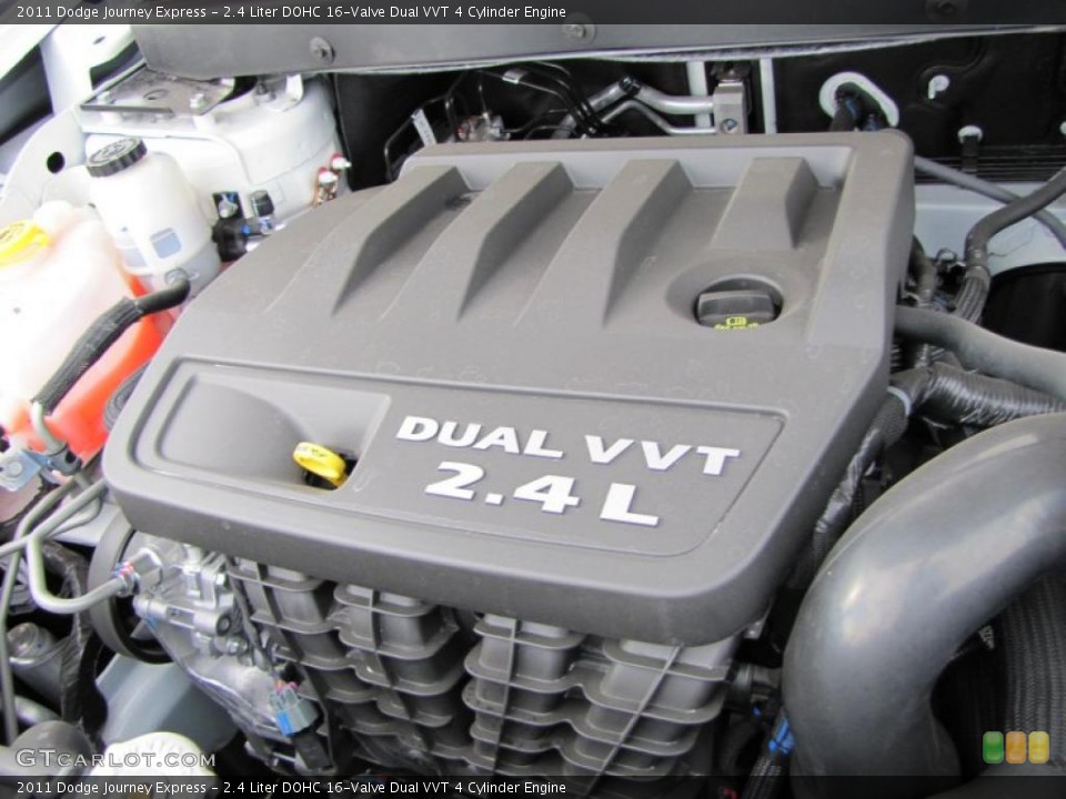 2.4 Liter DOHC 16-Valve Dual VVT 4 Cylinder Engine for the 2011 Dodge Journey #44740094