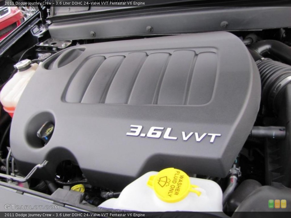 3.6 Liter DOHC 24-Valve VVT Pentastar V6 Engine for the 2011 Dodge Journey #44740495