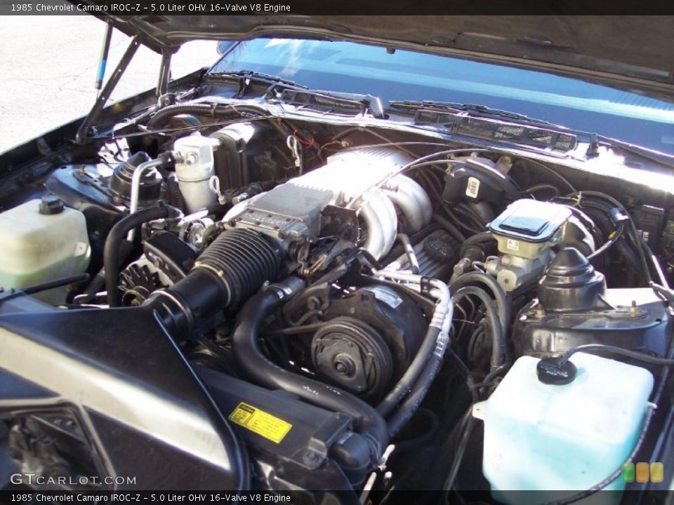 5.0 Liter OHV 16-Valve V8 1985 Chevrolet Camaro Engine
