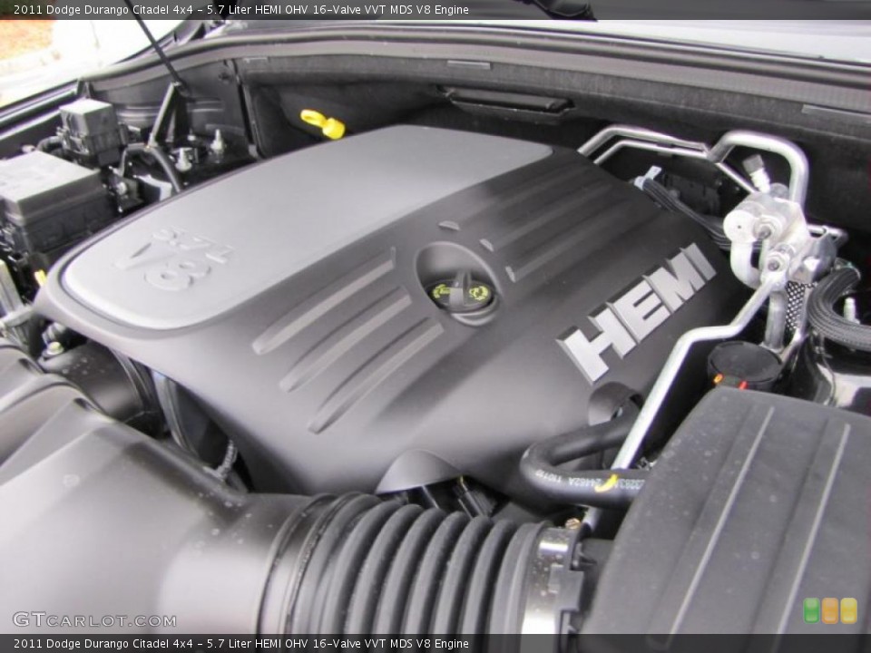 5.7 Liter HEMI OHV 16-Valve VVT MDS V8 Engine for the 2011 Dodge Durango #44743511