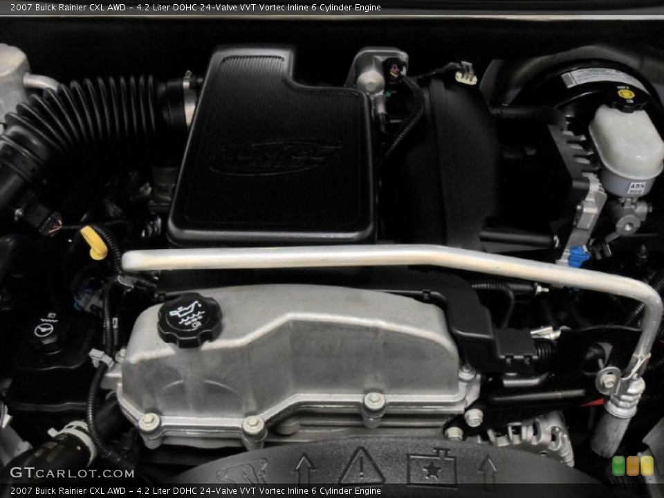 4.2 Liter DOHC 24-Valve VVT Vortec Inline 6 Cylinder Engine for the 2007 Buick Rainier #44743891
