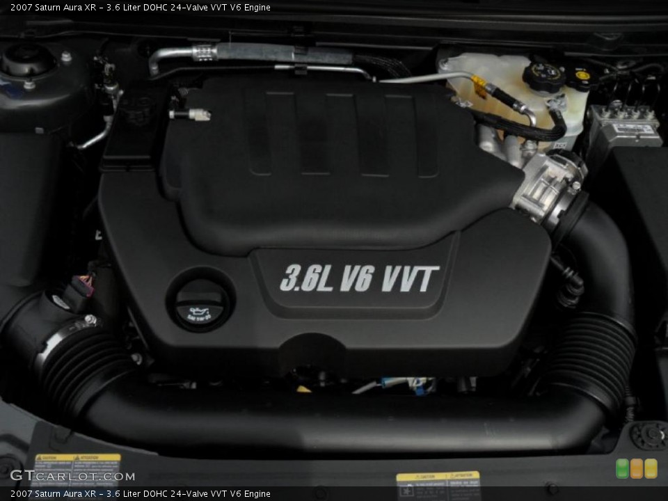 3.6 Liter DOHC 24-Valve VVT V6 Engine for the 2007 Saturn Aura #44750603