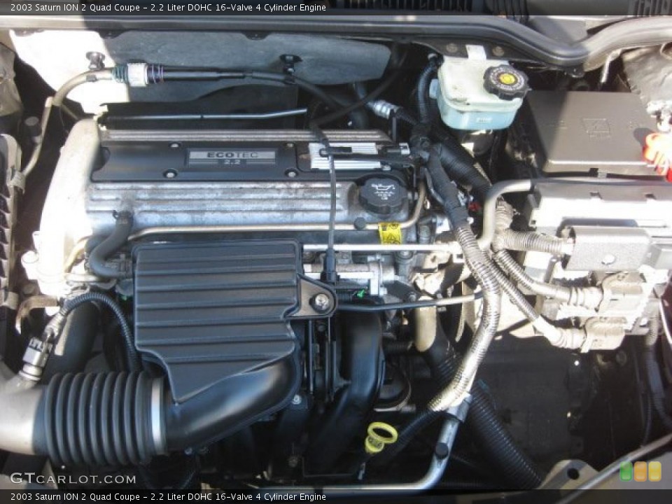 2.2 Liter DOHC 16-Valve 4 Cylinder Engine for the 2003 Saturn ION #44754363