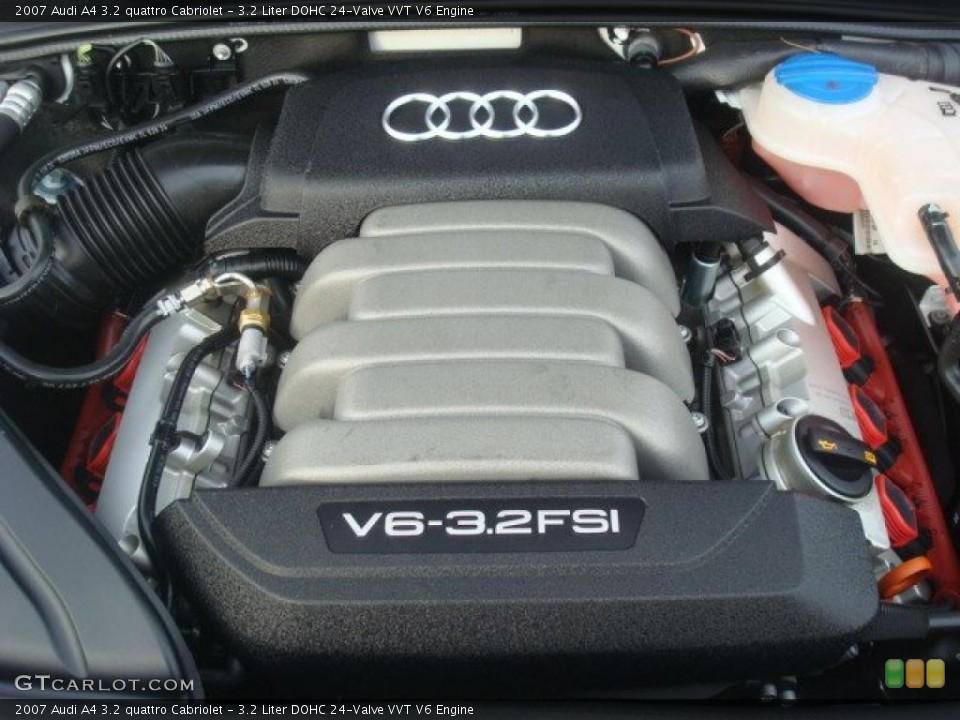 3.2 Liter DOHC 24-Valve VVT V6 Engine for the 2007 Audi A4 #44759851