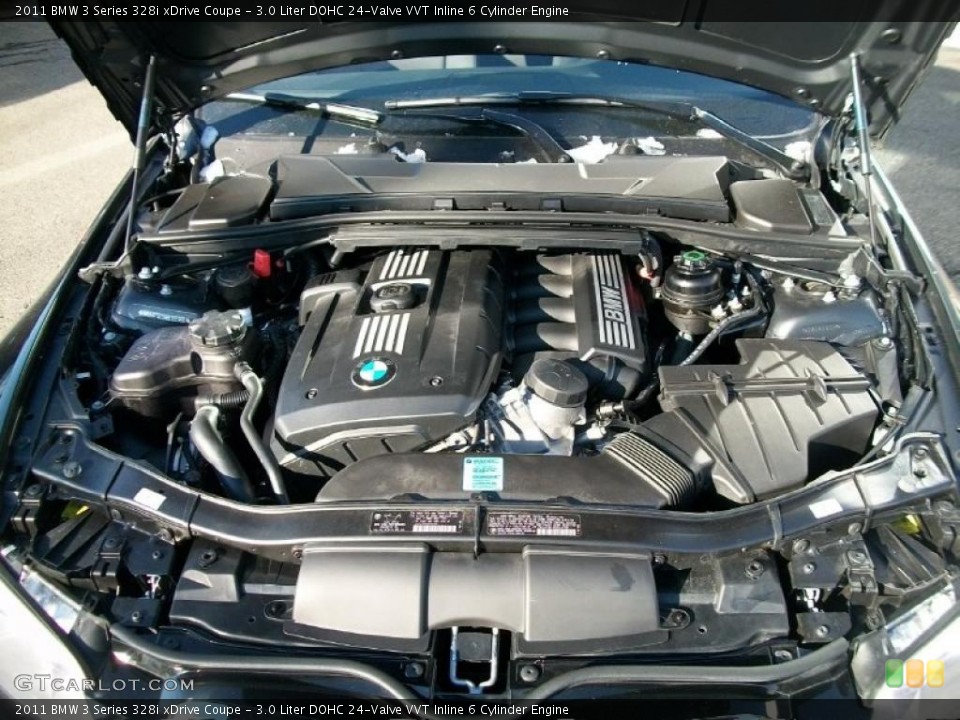 3.0 Liter DOHC 24-Valve VVT Inline 6 Cylinder Engine for the 2011 BMW 3 Series #44767401