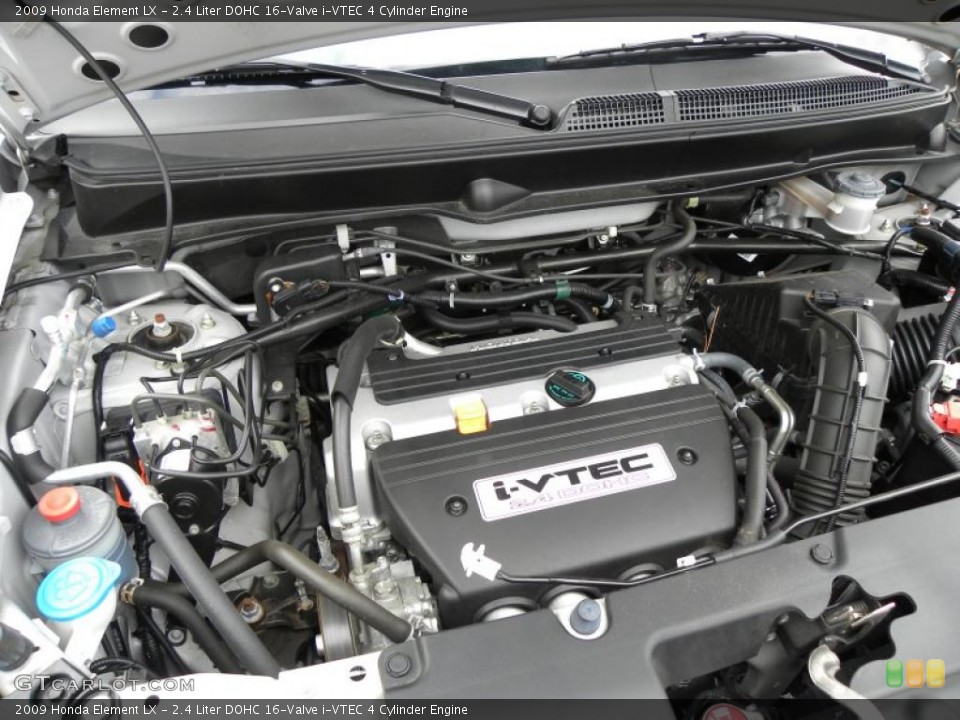 2.4 Liter DOHC 16-Valve i-VTEC 4 Cylinder Engine for the 2009 Honda Element #44769221