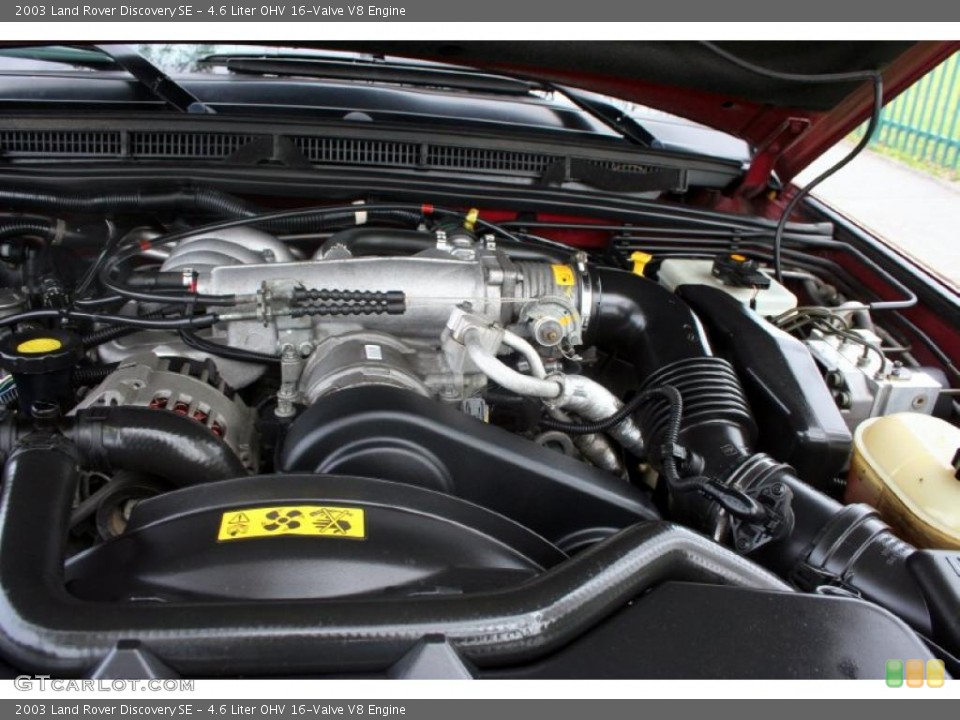 4.6 Liter OHV 16-Valve V8 Engine for the 2003 Land Rover Discovery #44772189