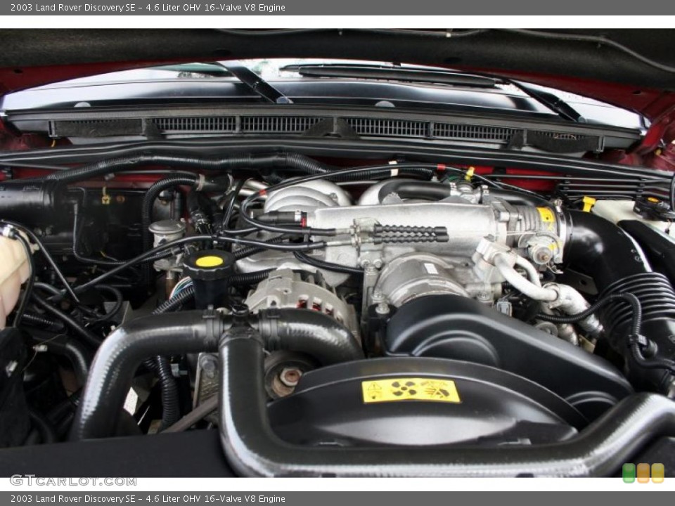 4.6 Liter OHV 16-Valve V8 Engine for the 2003 Land Rover Discovery #44772221