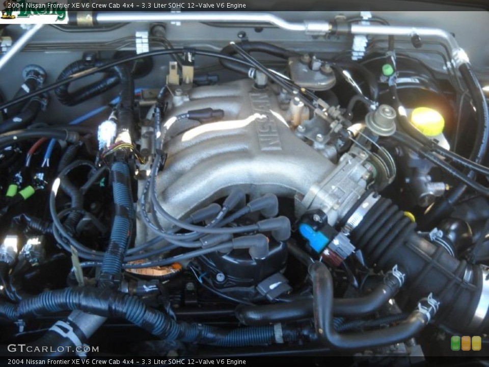 3.3 Liter SOHC 12-Valve V6 Engine for the 2004 Nissan Frontier #44775469