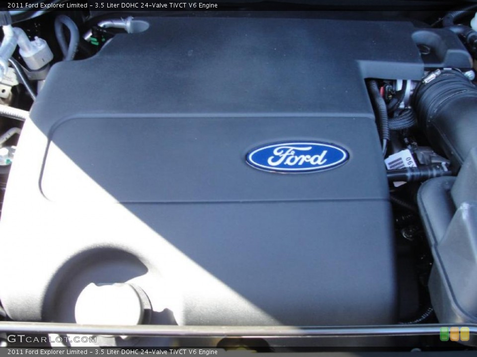 3.5 Liter DOHC 24-Valve TiVCT V6 Engine for the 2011 Ford Explorer #44781174