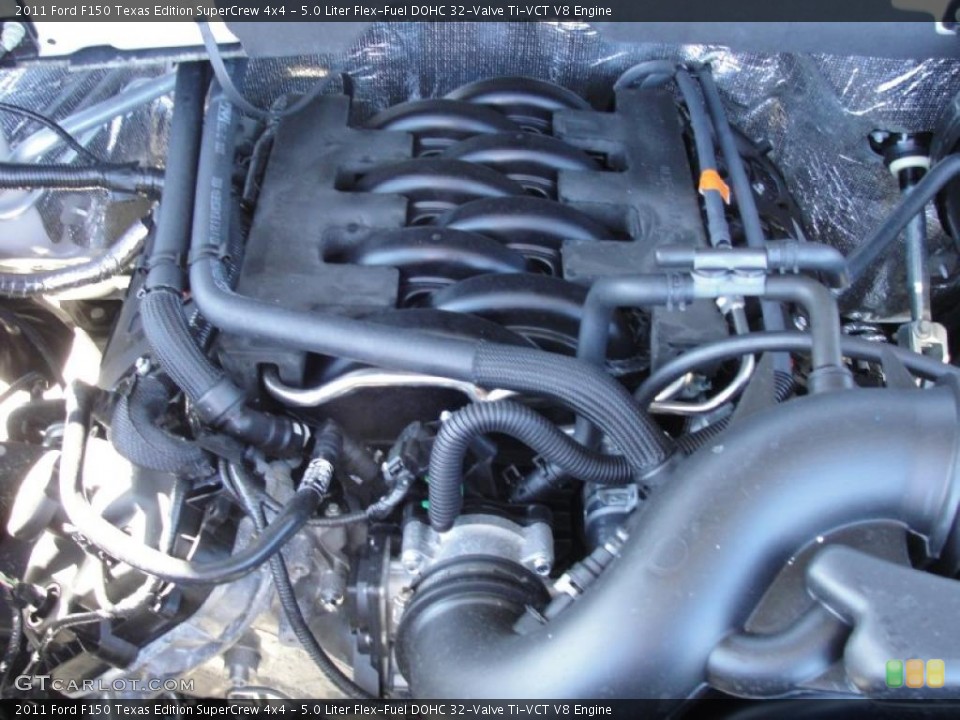 5.0 Liter Flex-Fuel DOHC 32-Valve Ti-VCT V8 Engine for the 2011 Ford F150 #44782510
