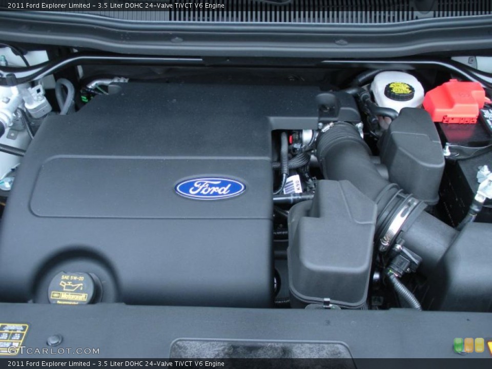 3.5 Liter DOHC 24-Valve TiVCT V6 Engine for the 2011 Ford Explorer #44783622