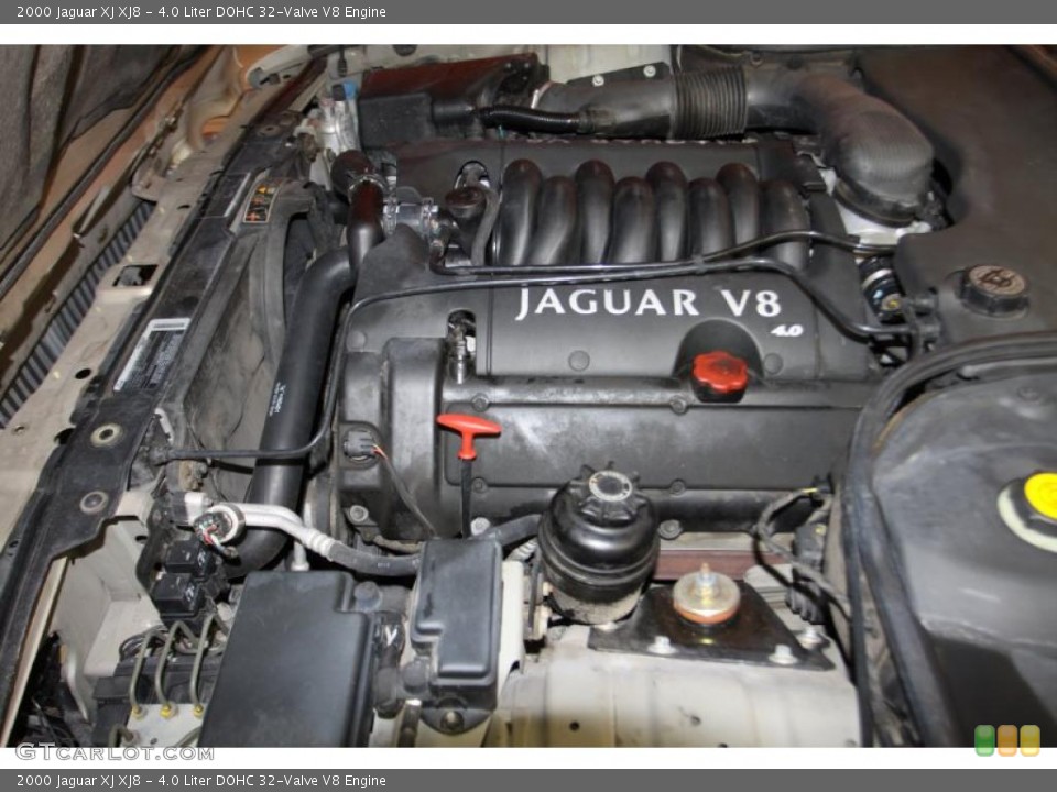4.0 Liter DOHC 32-Valve V8 Engine for the 2000 Jaguar XJ #44783979