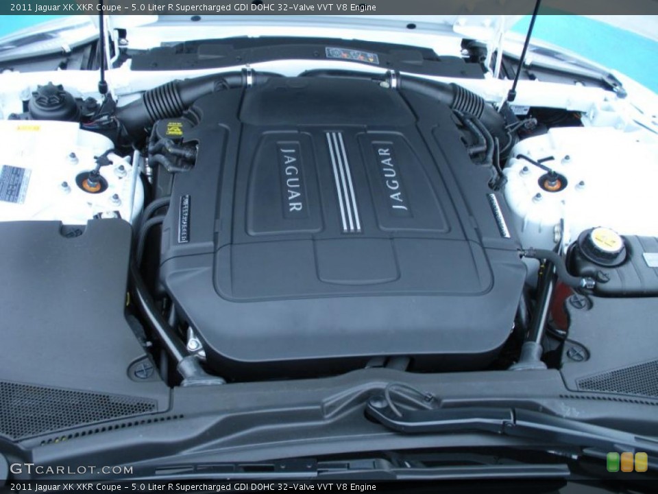 5.0 Liter R Supercharged GDI DOHC 32-Valve VVT V8 Engine for the 2011 Jaguar XK #44785918