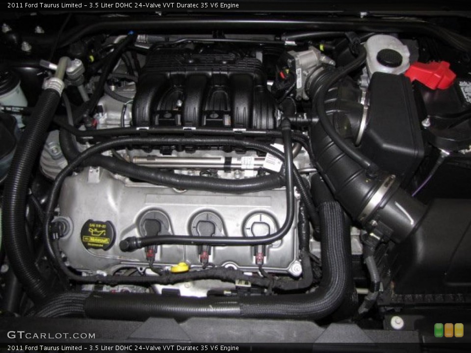 3.5 Liter DOHC 24-Valve VVT Duratec 35 V6 Engine for the 2011 Ford Taurus #44790470