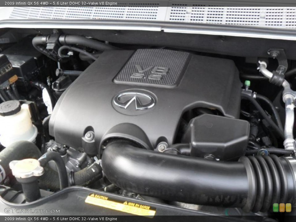 5.6 Liter DOHC 32-Valve V8 Engine for the 2009 Infiniti QX #44801866