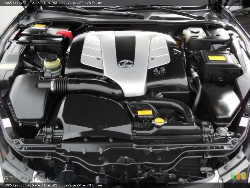 4.3 Liter DOHC 32-Valve VVT-i V8 Engine for the 2005 Lexus SC #44802042