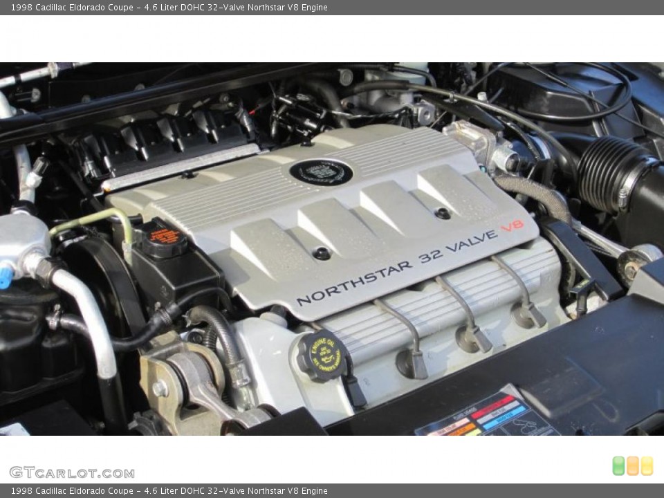 4.6 Liter DOHC 32-Valve Northstar V8 1998 Cadillac Eldorado Engine