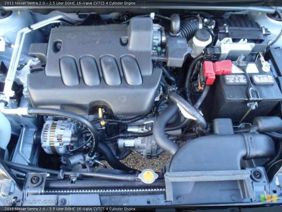 2.5 Liter DOHC 16-Valve CVTCS 4 Cylinder Engine for the 2011 Nissan Sentra #44807720