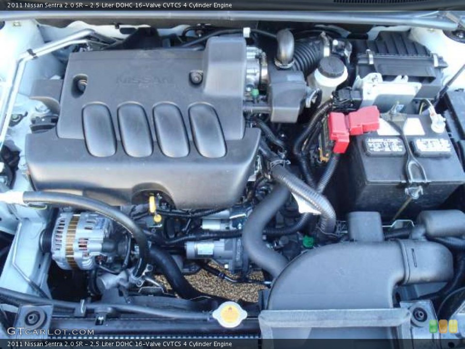 2.5 Liter DOHC 16-Valve CVTCS 4 Cylinder Engine for the 2011 Nissan Sentra #44808072