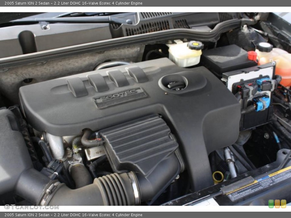 2.2 Liter DOHC 16-Valve Ecotec 4 Cylinder Engine for the 2005 Saturn ION #44813296