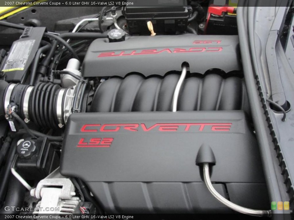 6.0 Liter OHV 16-Valve LS2 V8 Engine for the 2007 Chevrolet Corvette #44818872