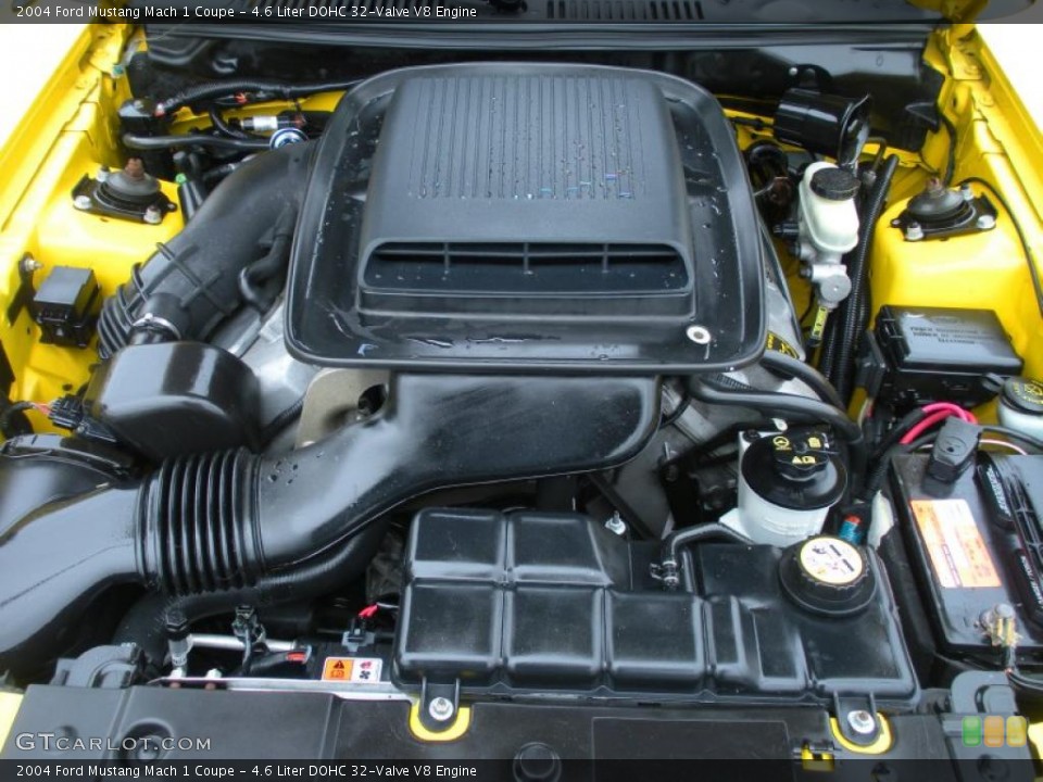 4.6 Liter DOHC 32-Valve V8 Engine for the 2004 Ford Mustang #44819388