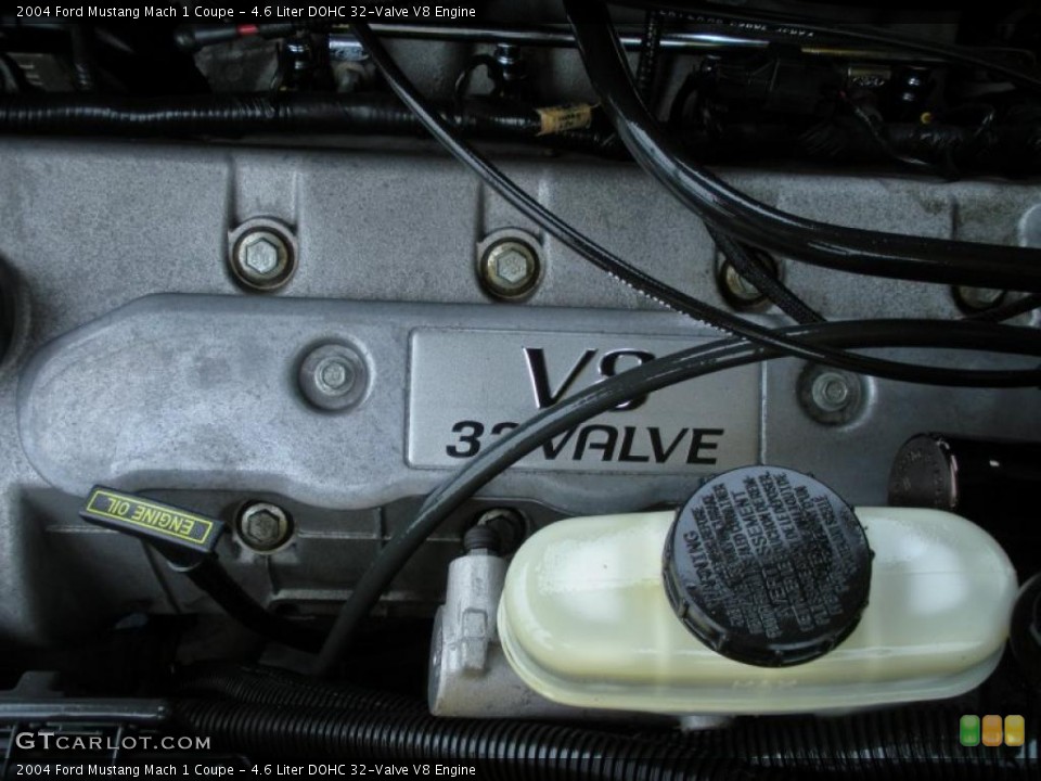 4.6 Liter DOHC 32-Valve V8 Engine for the 2004 Ford Mustang #44819404