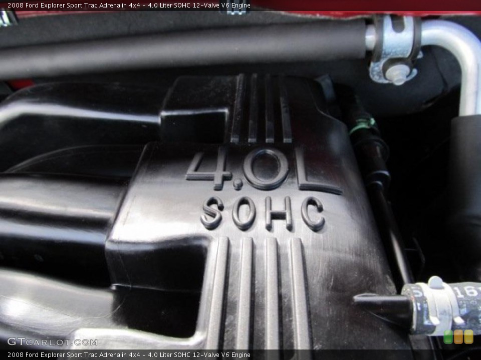 4.0 Liter SOHC 12-Valve V6 Engine for the 2008 Ford Explorer Sport Trac #44822884