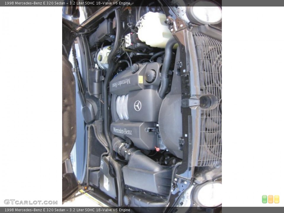 3.2 Liter SOHC 18-Valve V6 Engine for the 1998 Mercedes-Benz E #44832944