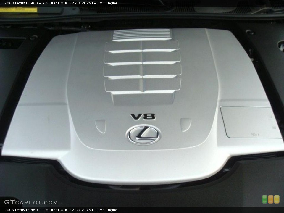 4.6 Liter DOHC 32-Valve VVT-iE V8 Engine for the 2008 Lexus LS #44833188