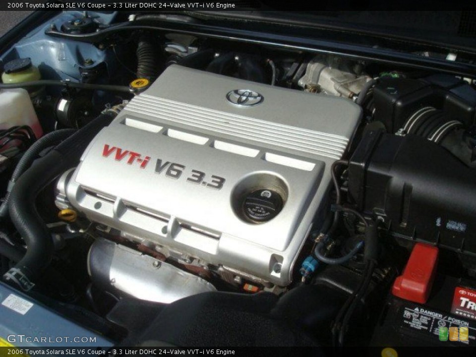 3.3 Liter DOHC 24-Valve VVT-i V6 Engine for the 2006 Toyota Solara #44836180