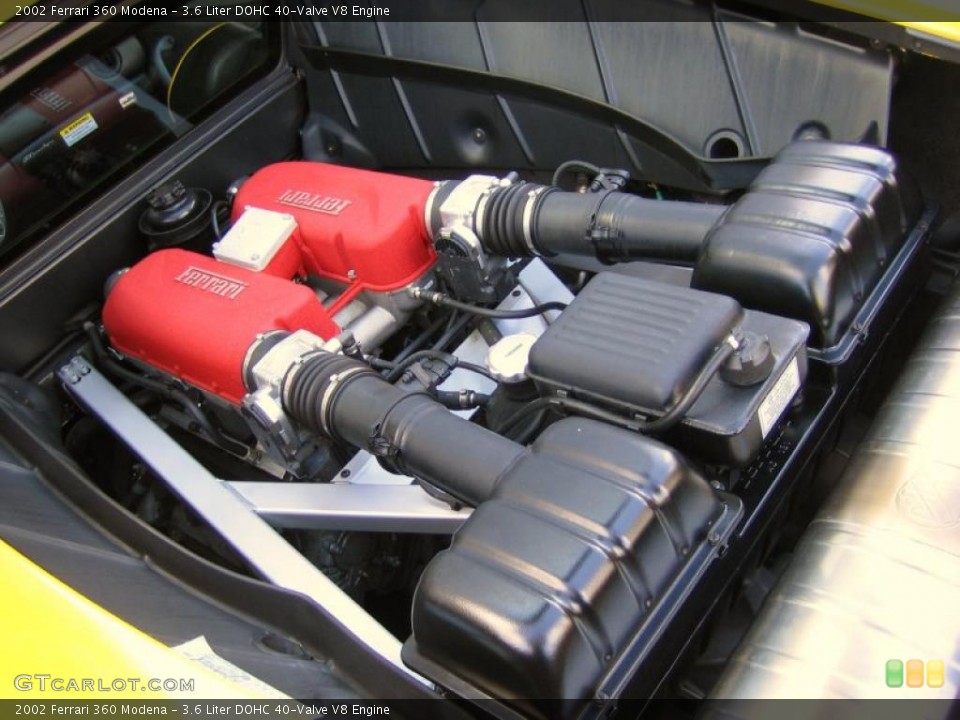 3.6 Liter DOHC 40-Valve V8 Engine for the 2002 Ferrari 360 #44847200